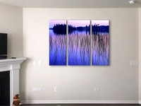 Virtual Fitting of "Canadian Blues" as a triptych
