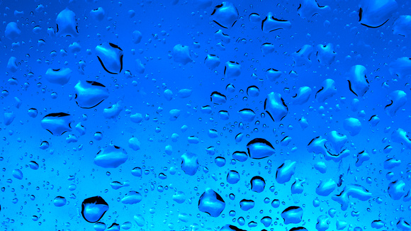 Blue Raindrops