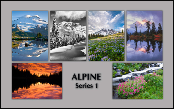Notecard Set:  ALPINE Series 1