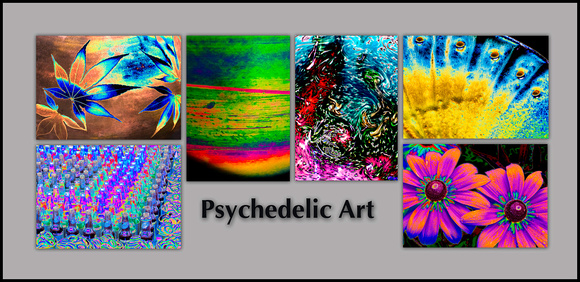 Notecard Set: Psychedelic Art