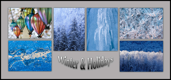 Notecard Set:  Winter & Holidays
