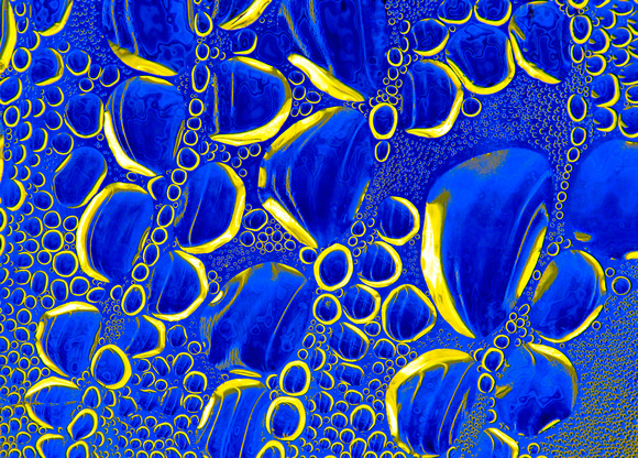 water condensation droplets  1 H - color-altered