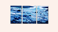 'Lake Superior Canvas" triptych weighted center