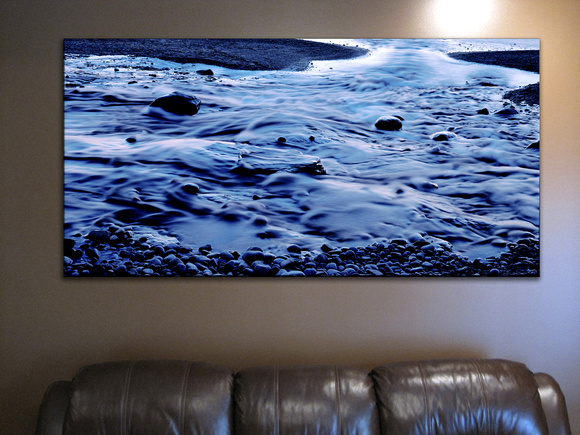 Virtual fitting of "Lake Superior Canvas" as a single piece